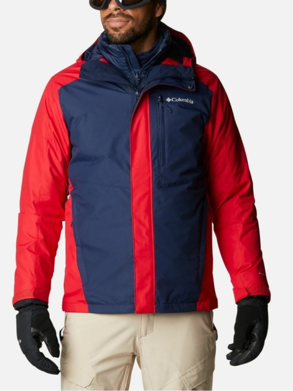 Columbia "Nordic Point III" 3in1 Interchange Omni-Heat Winter Jacket Parka XXL
